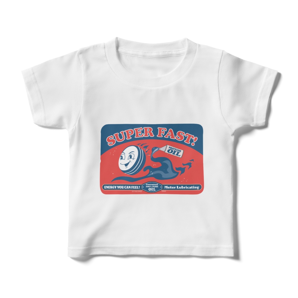 キッズTシャツ タイヤマン ブルー