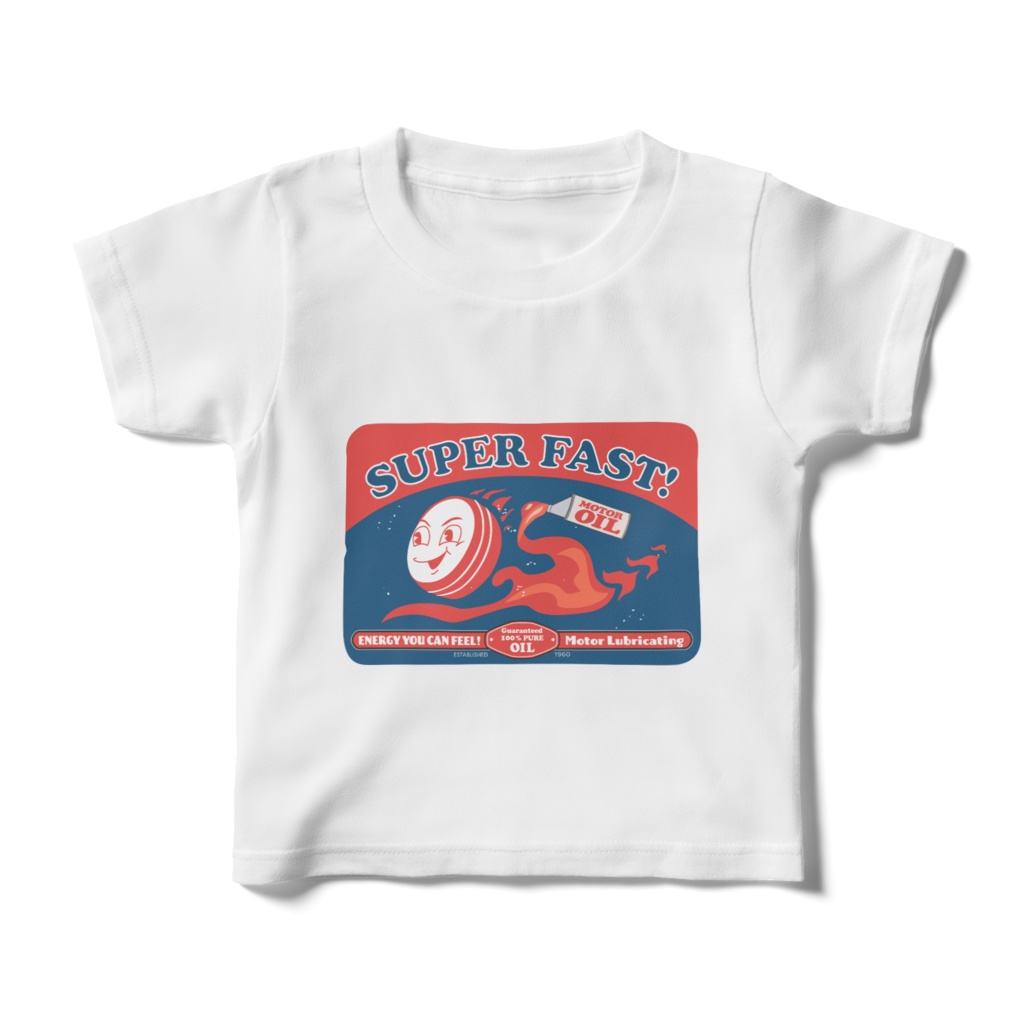 キッズTシャツ タイヤマン レッド