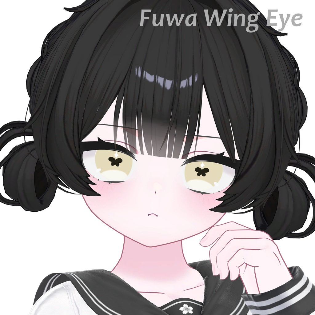 【ショコラ Chocolat】ꕤ Fuwa Wing Eye Texture ꕤ
