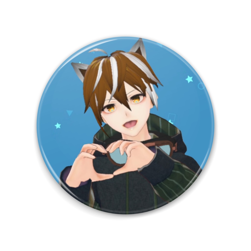 らぶらぶクウさん缶ミラー♡