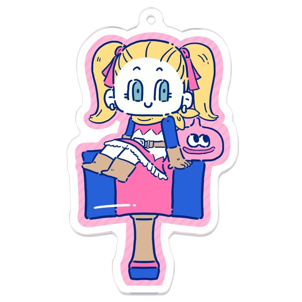 DQB2　アクリルキーホルダー　女主人公