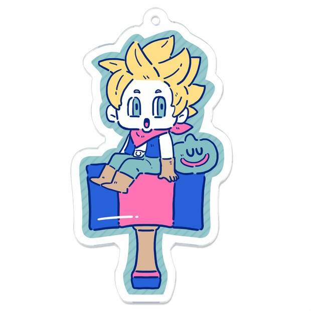 DQB2　アクリルキーホルダー　男主人公