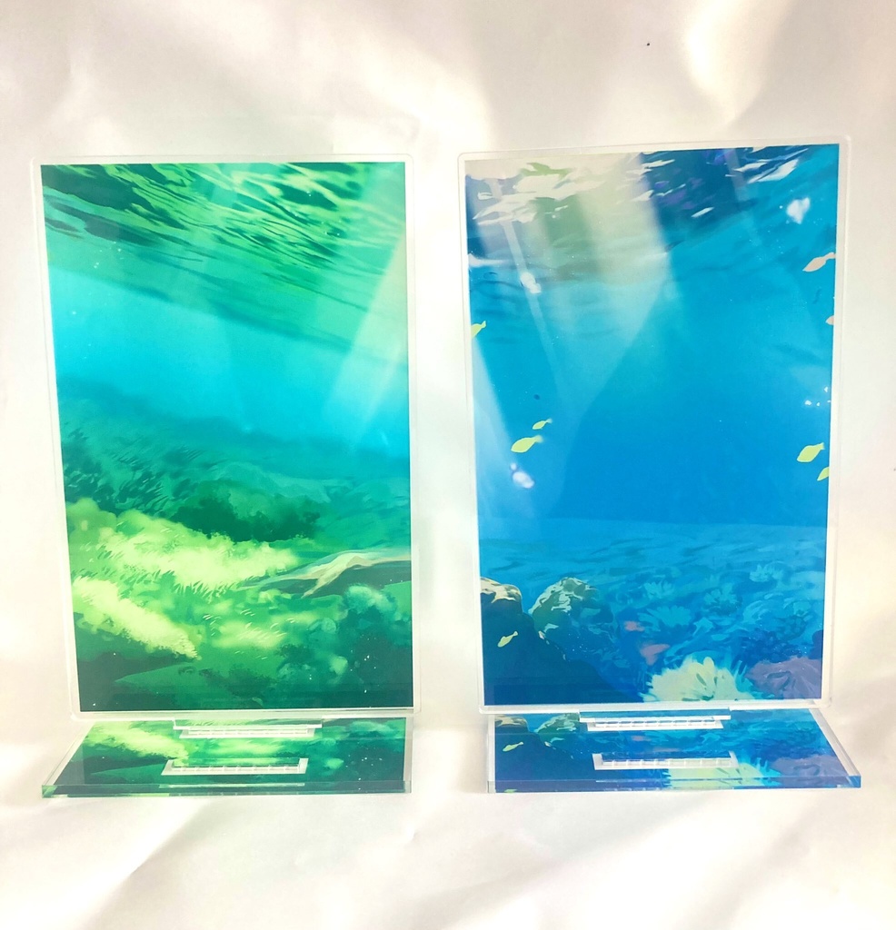 小柳&星導 アクリルジオラマ
