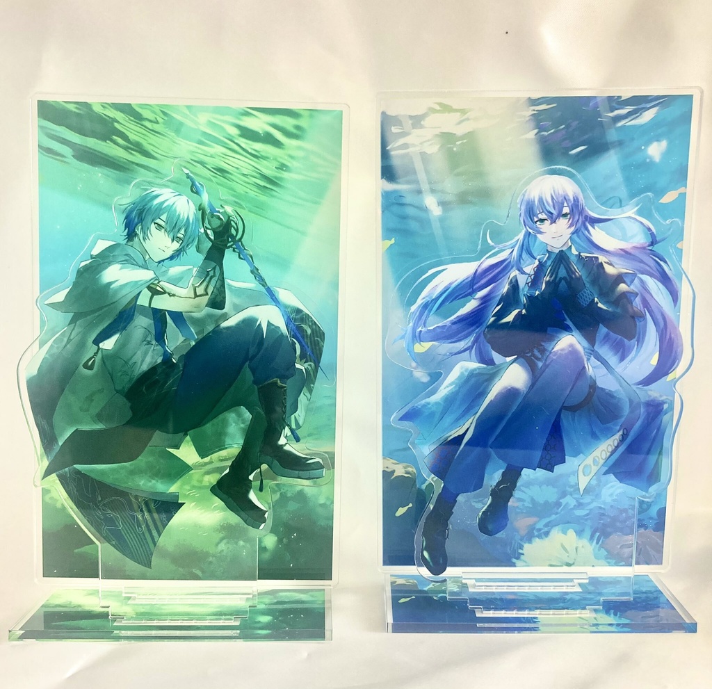 小柳＆星導　アクリルジオラマ