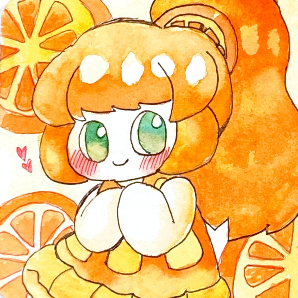 手のひらペーパー原画