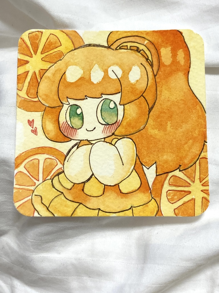 手のひらペーパー原画