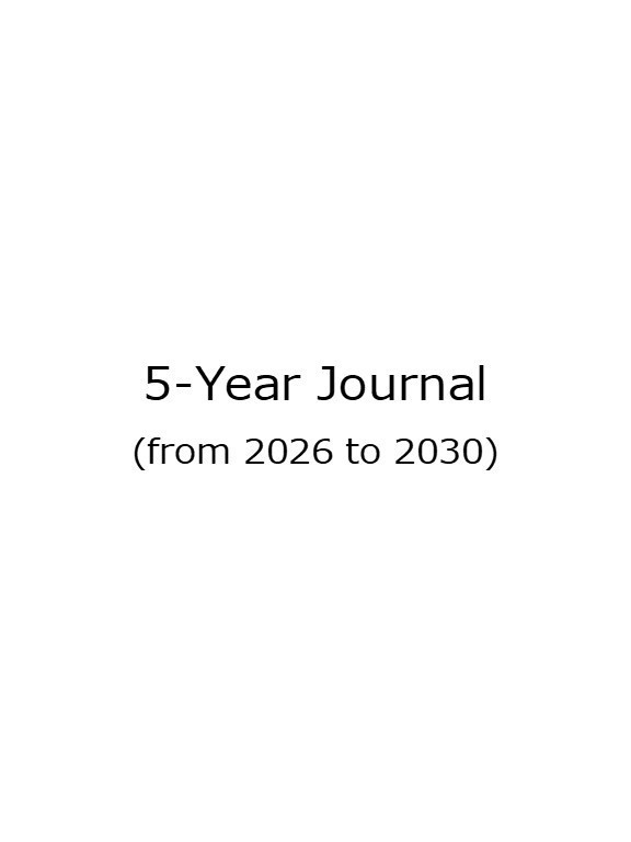 5年日記 (5-year Journal) from 2026 to 2030