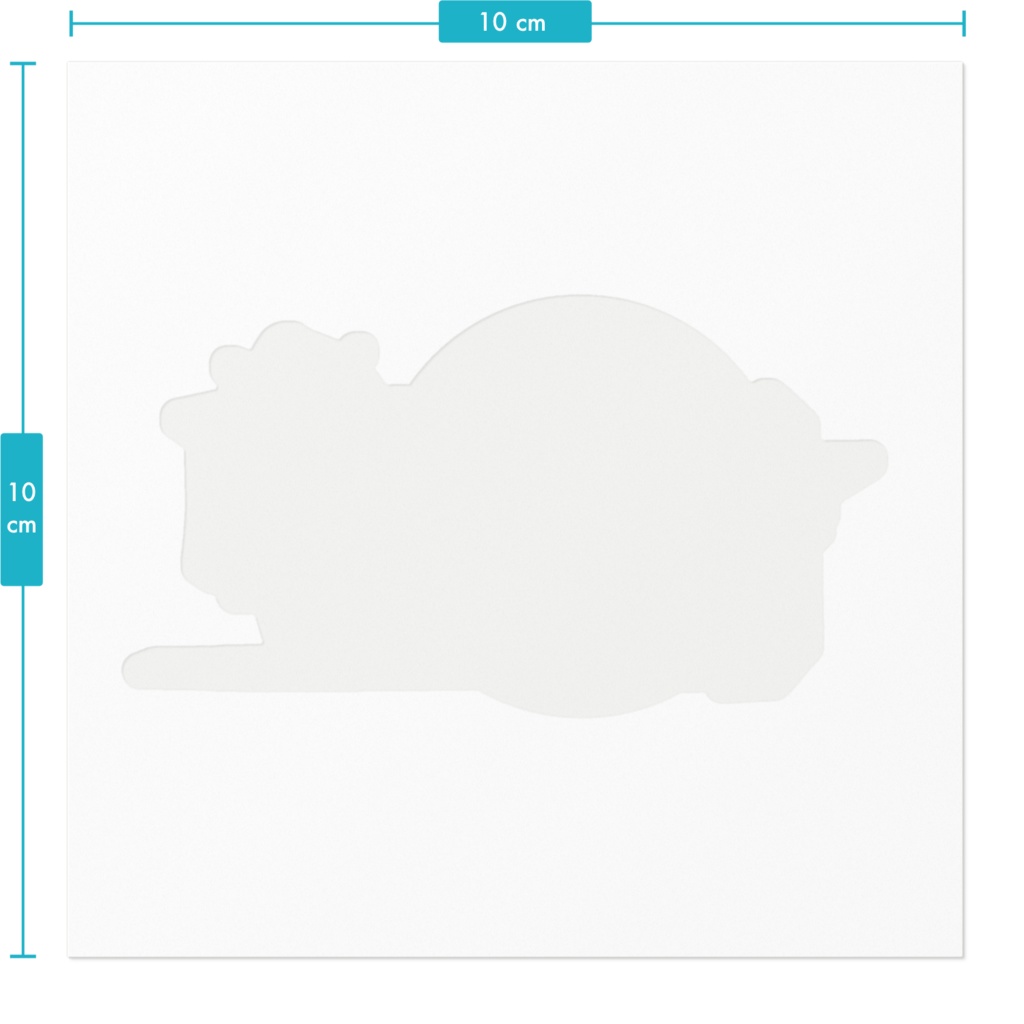 魔王マオ ロゴ ステッカー