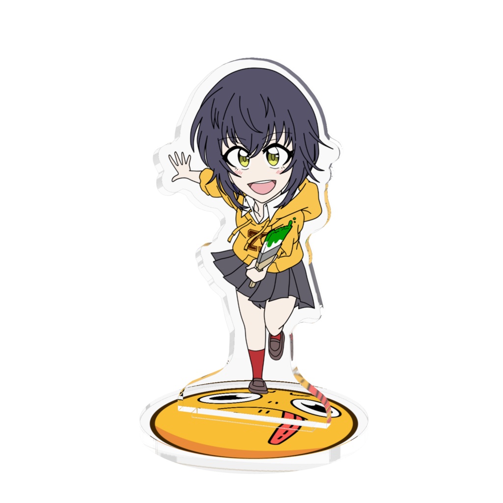 【非公式】えのぐ2周年LIVE「Colors」記念イラスト 日向奈央 - アクリルフィギュア