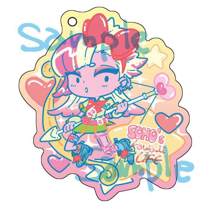 ソホちゃんキラキラアクキー