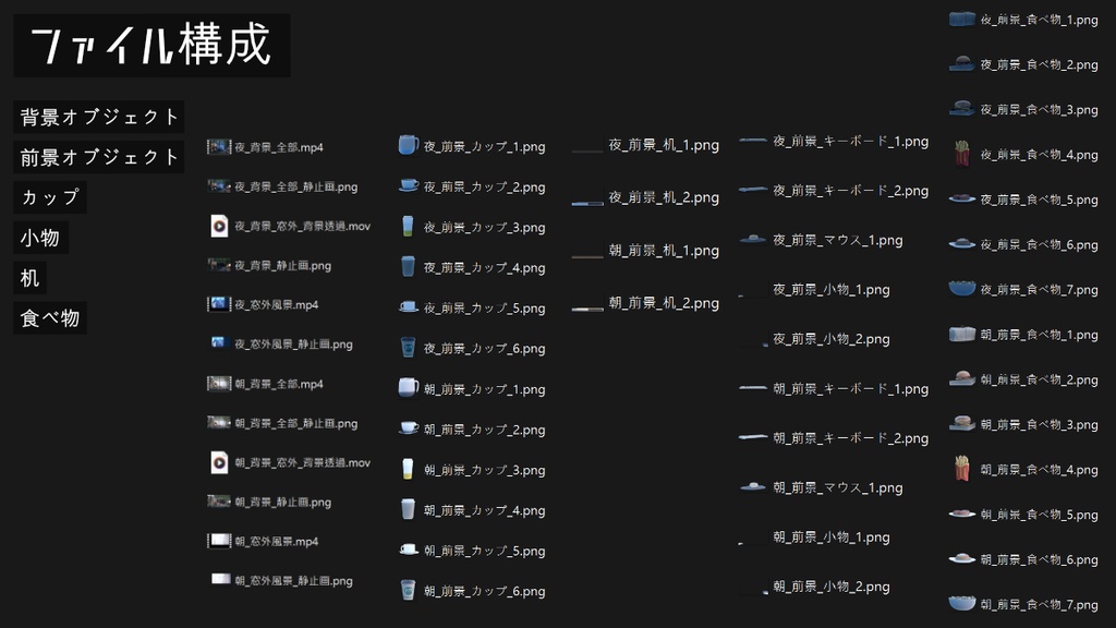【動く配信背景】レトロで落ち着く部屋|VTuber向け 配信素材