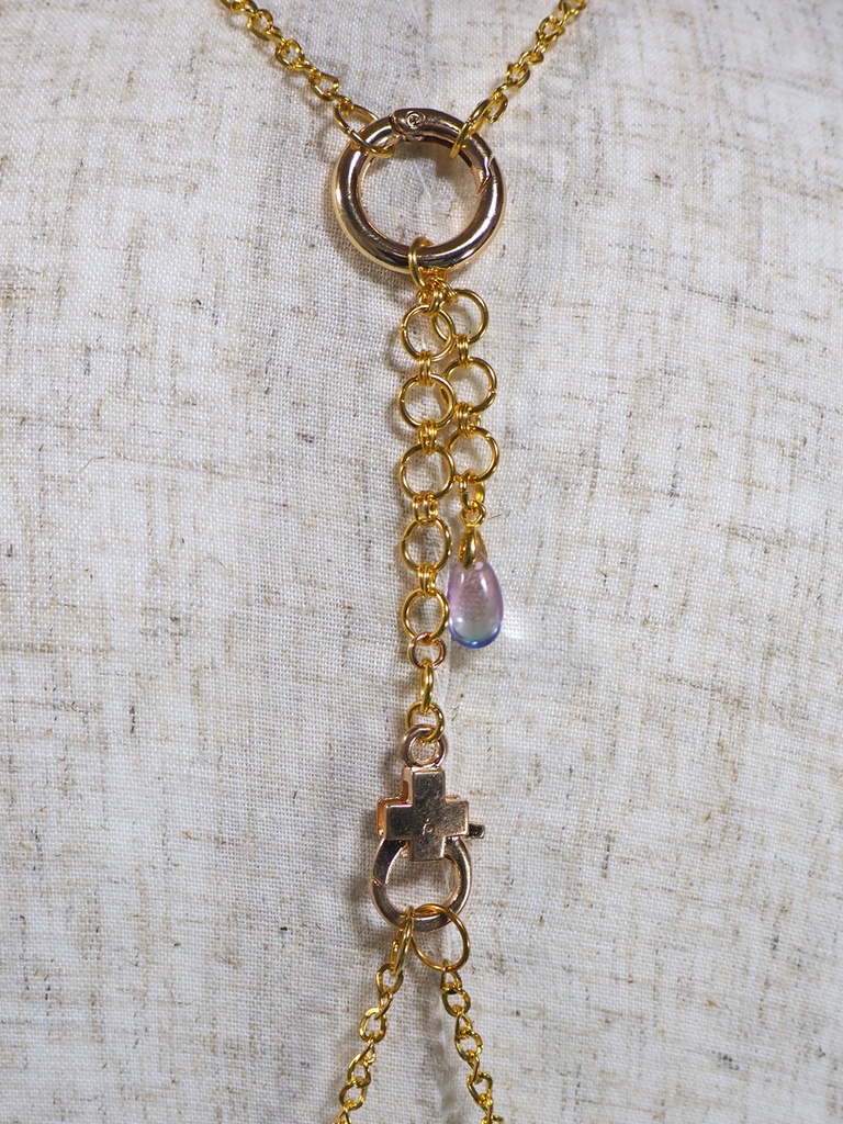 ボディアクセサリー クロスアレンジ上下セット