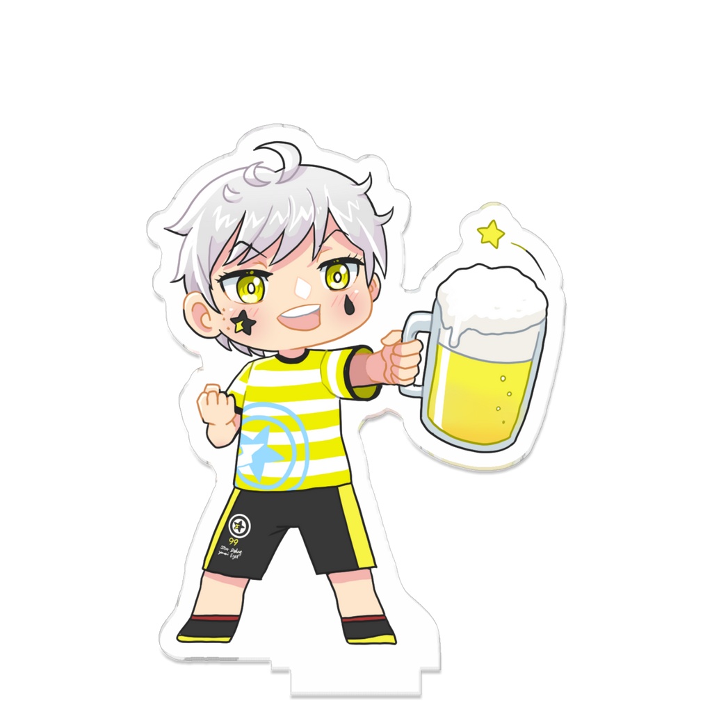 たこりたさんと乾杯できる つながるアクスタ