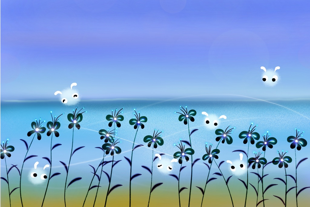 Whispering Garden Fairies – Blue Morning（青の朝）