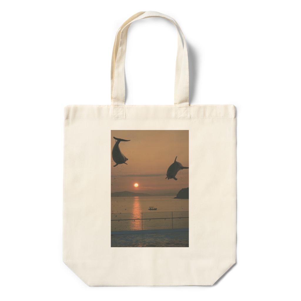 イルカ　エコバッグ