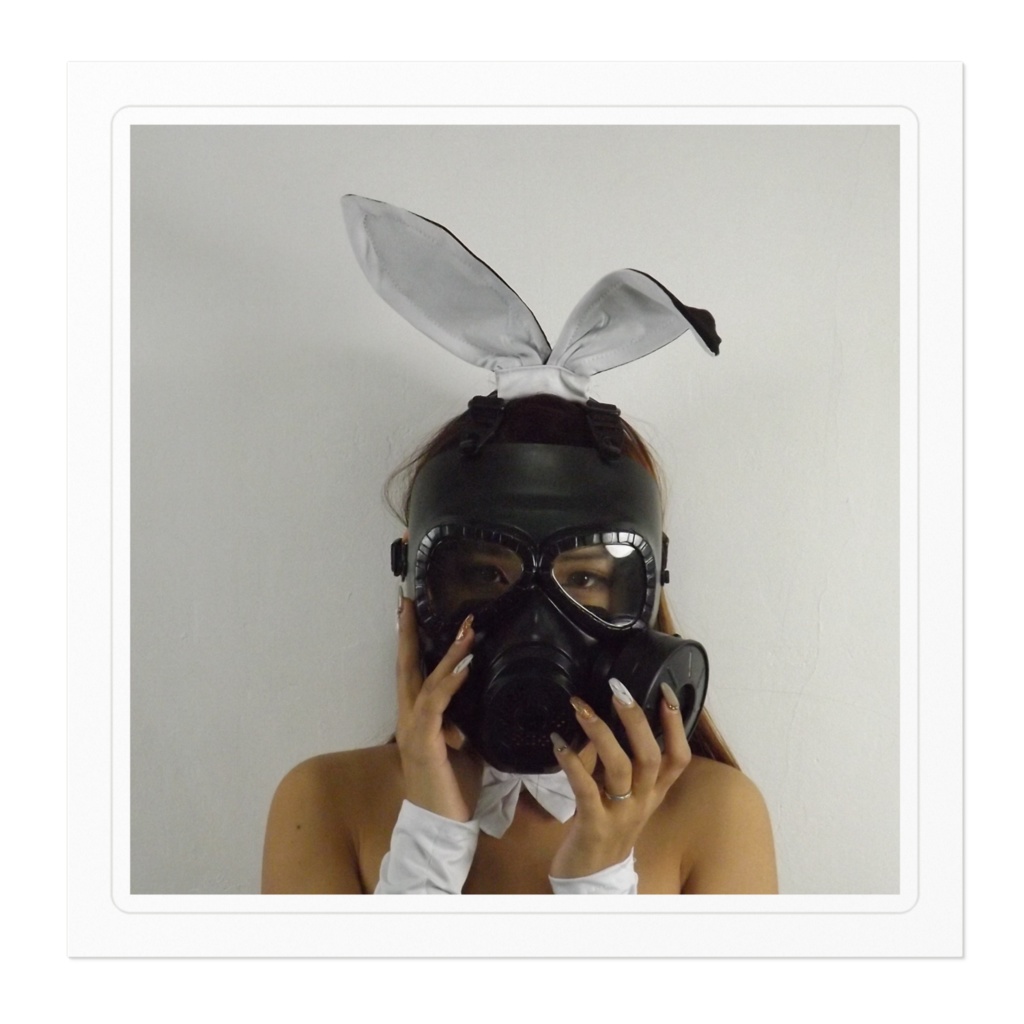 ガスマスク女子