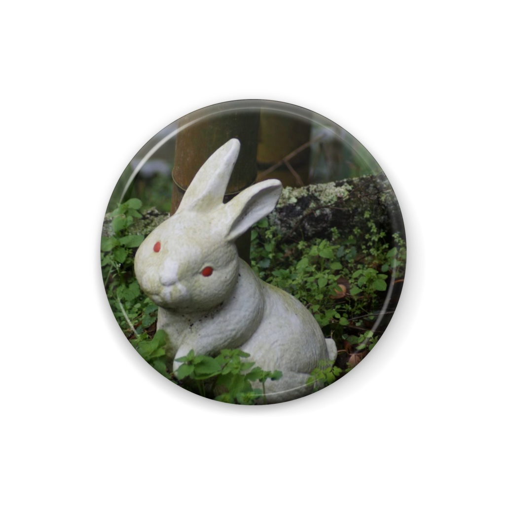 うさぎ 缶バッジ