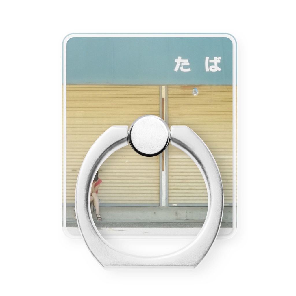 ガスマスク女子 スマホリング