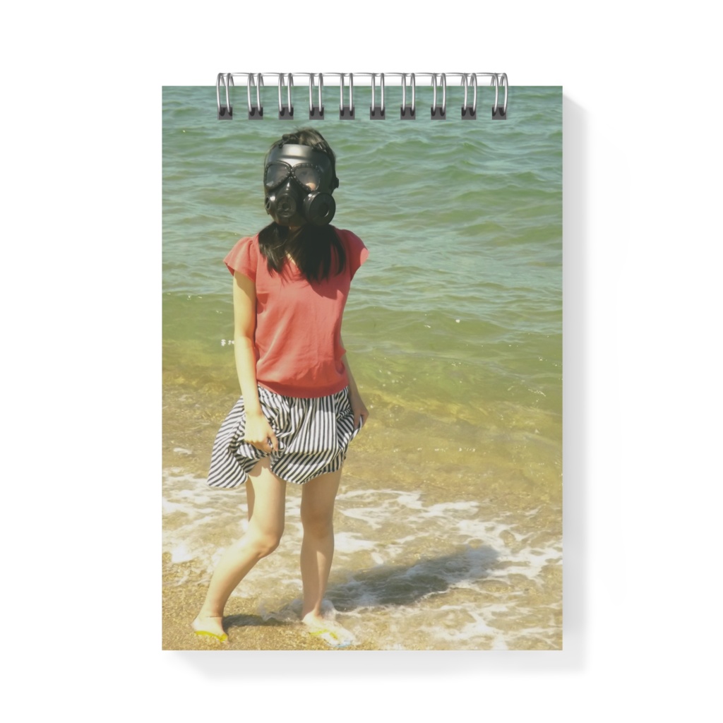 ガスマスク女子　リングノート