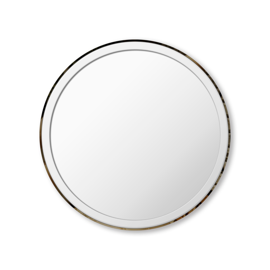 ガスマスク女子 缶ミラー - 75mm