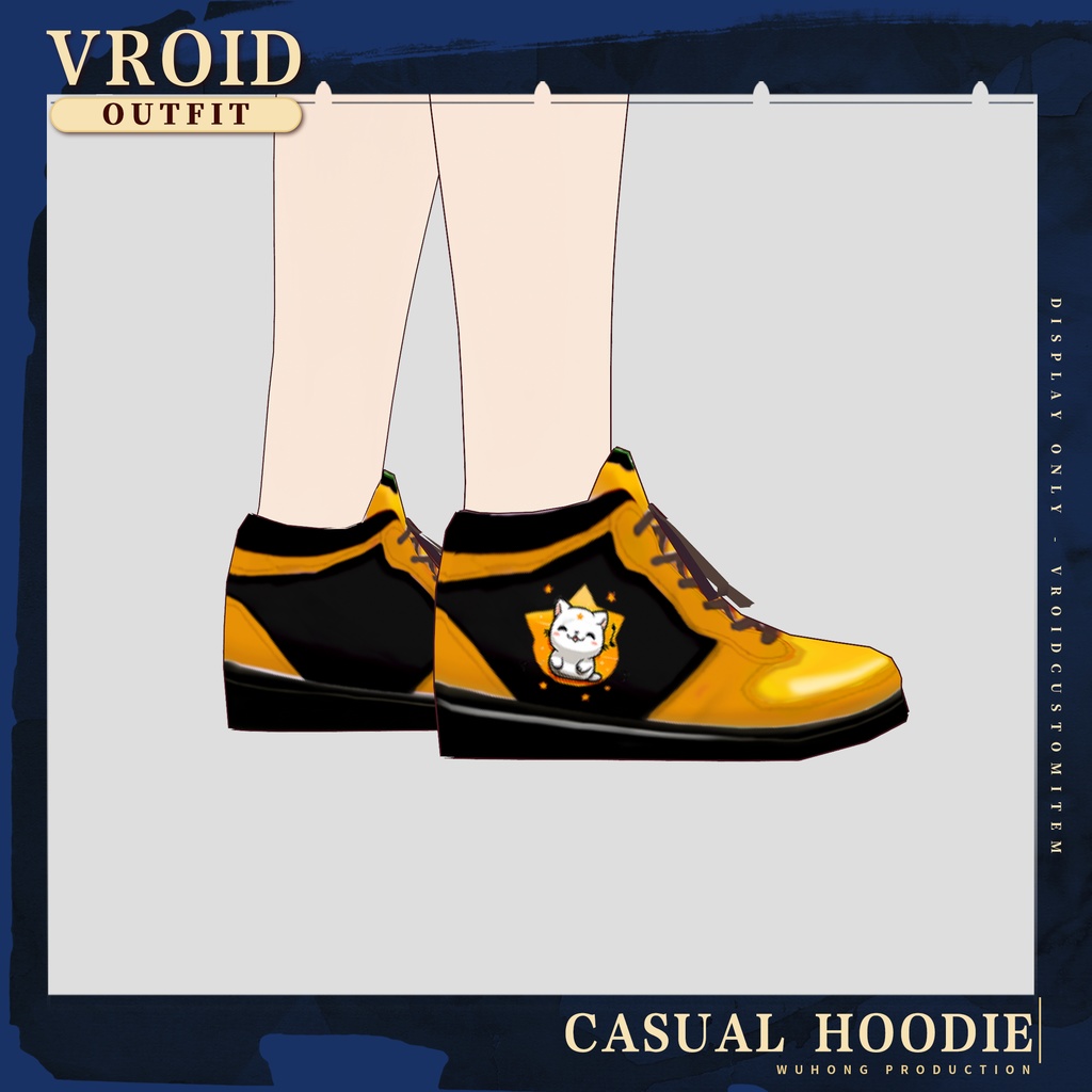 Vroid - パーカー / Casual Hoodie (Green)
