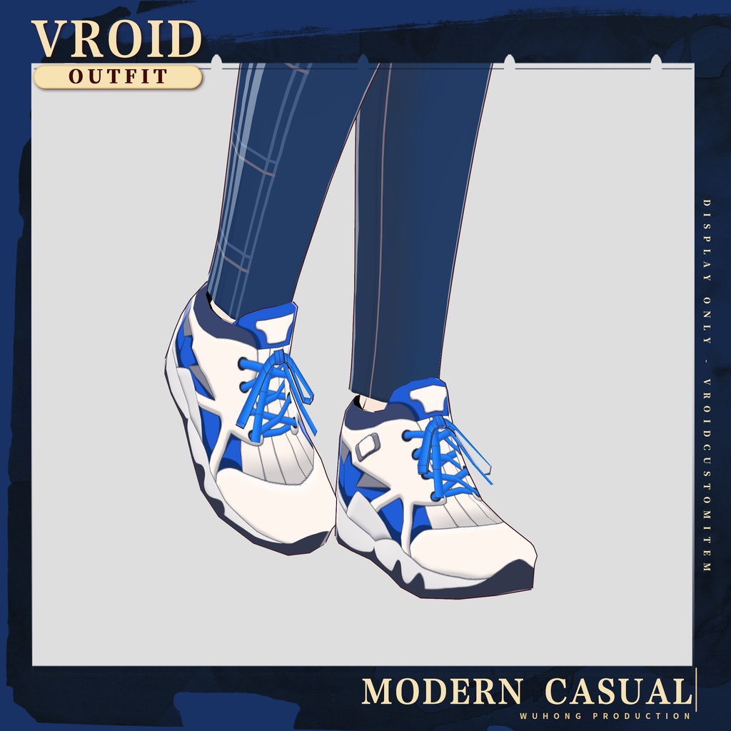 Vroid - ダウンジャケット / Down Jacket / Jeans