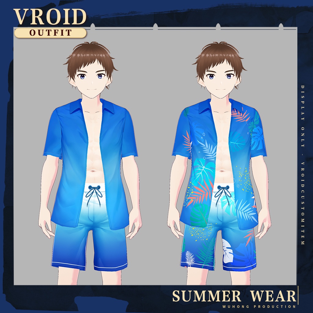 【Vroid】1st Anniversary Summer Wear | サマーウェア