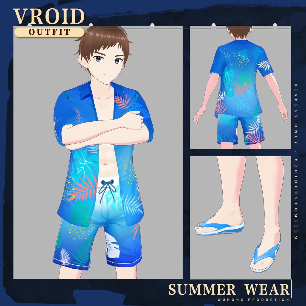 【Vroid】1st Anniversary Summer Wear | サマーウェア