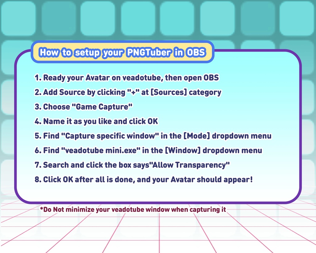 PNGTuber - Zombie Angel | Kawaii | Cute | Chibii | OBS | Discord | Ready to use