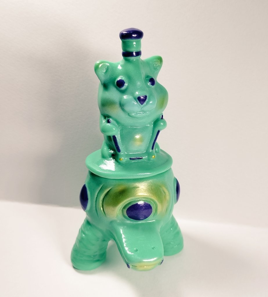 ボス君とシモベ君　緑