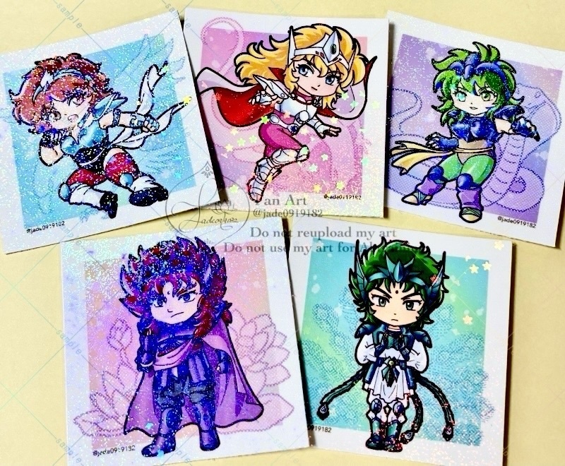 キラキラシール第二弾 白銀セット