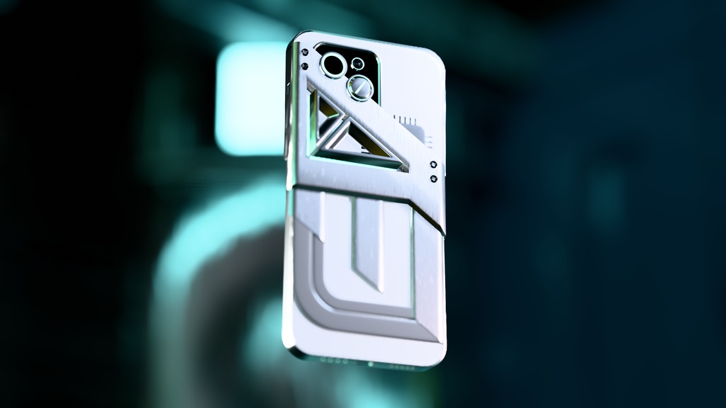公式追加３DモデルAEPhone_Premium_White