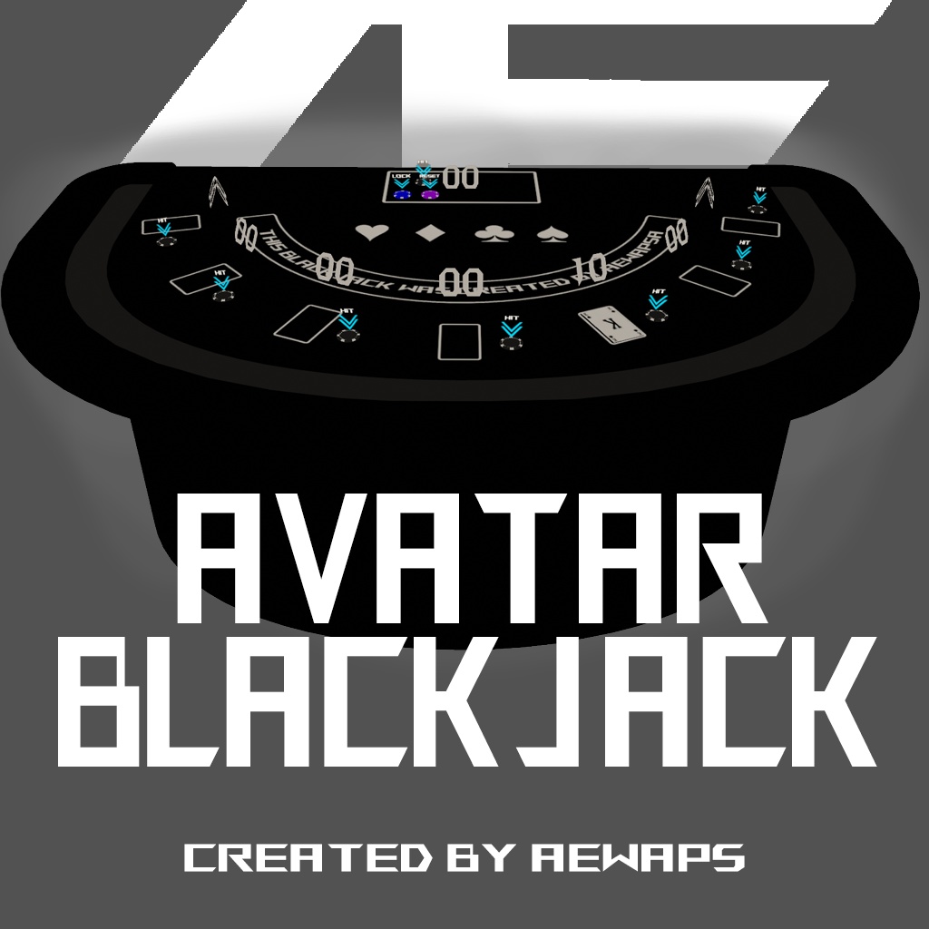 アバターギミックだけで動作する!!「アバターブラックジャック」