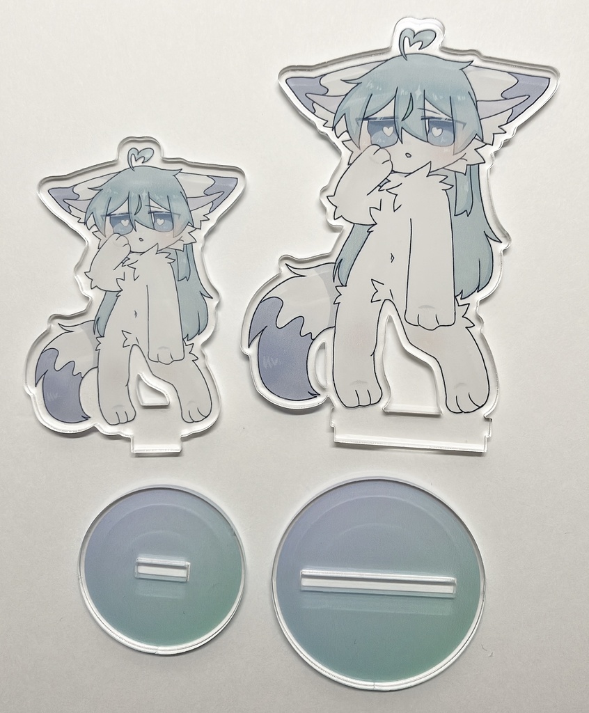 アクリルスタンド ねこち ふんわりカラーver.