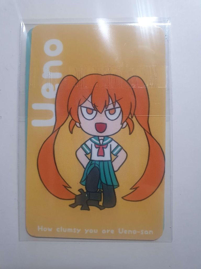 上野と山下フォトカードカップルセット