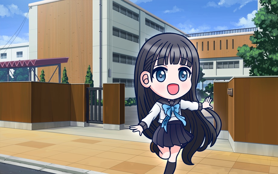 明日ちゃん缶バッジ