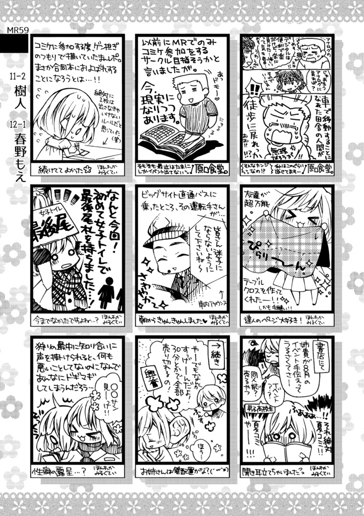 まんレポ合同誌