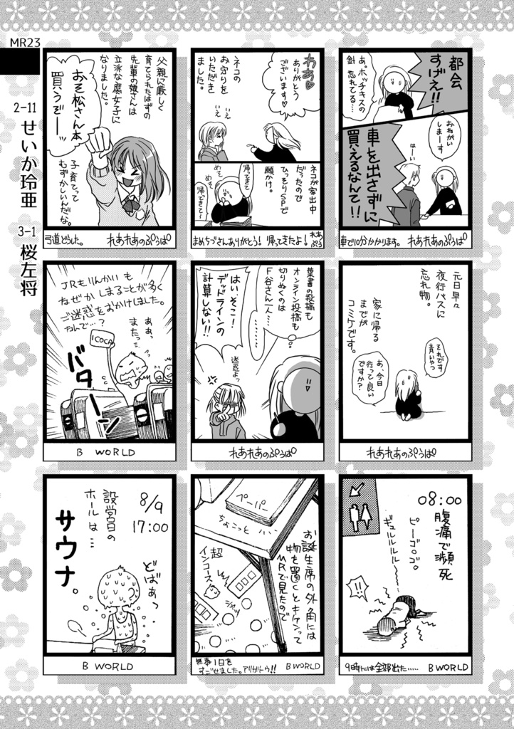 まんレポ合同誌