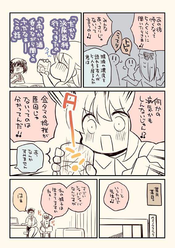 金タマを捻挫した話。2