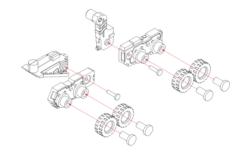 ソールアップグレードパーツ2(フェンダーなし)