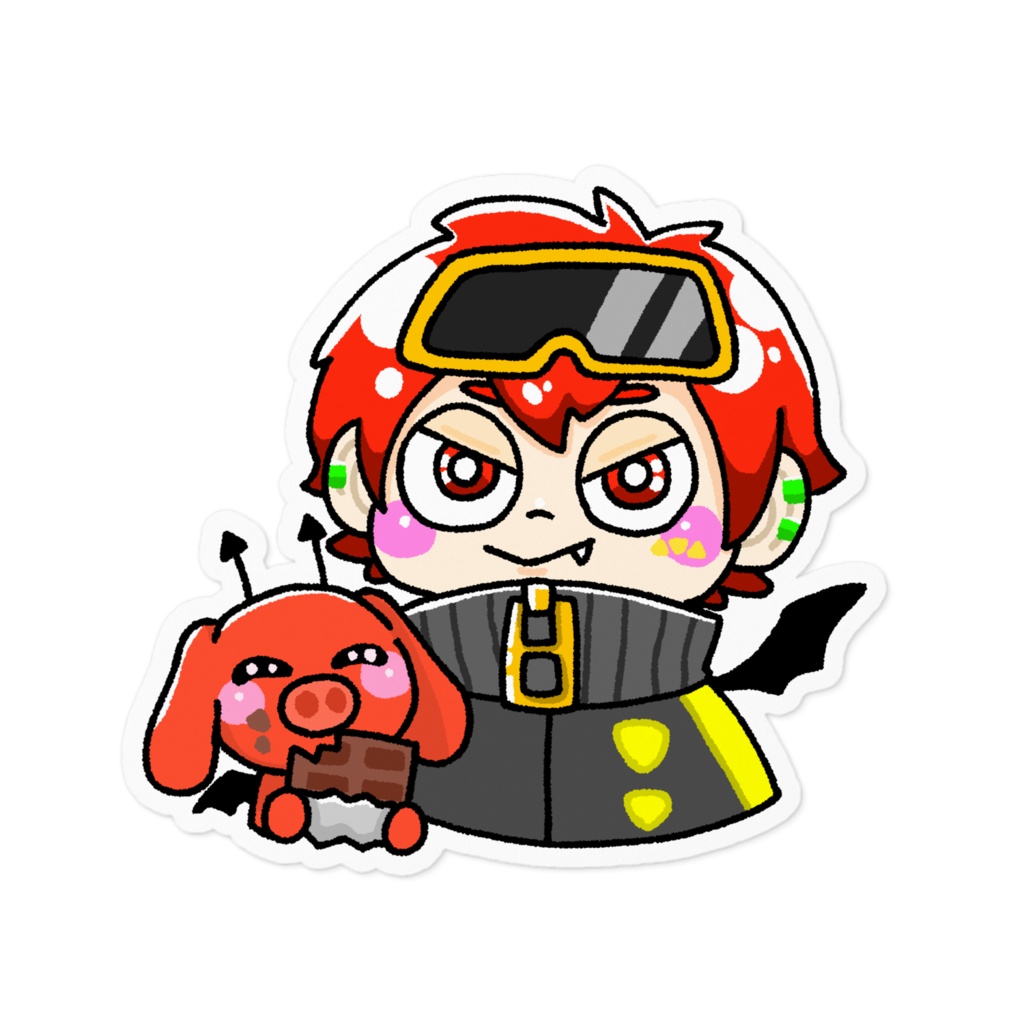 RubyBrett&BuBuステッカー