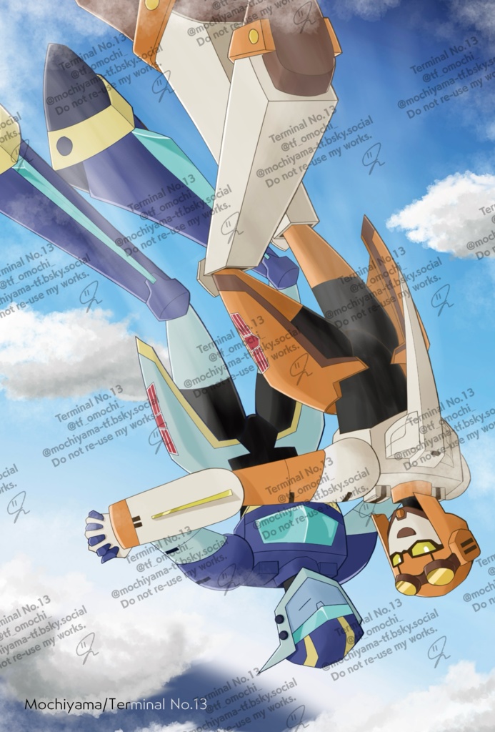 空のポストカード〈Dance in the sky!〉