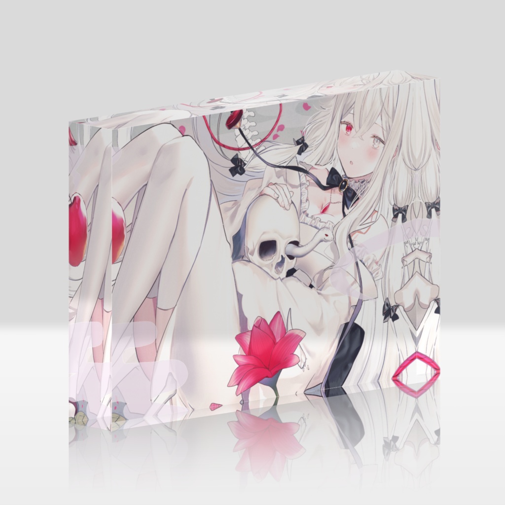 白夜見 アクリルブロック