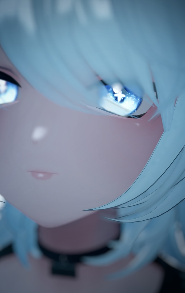 【Kuuta くうた】Dreamy Icy Eyes texture【発光マスク付】#しるべりゅぬ