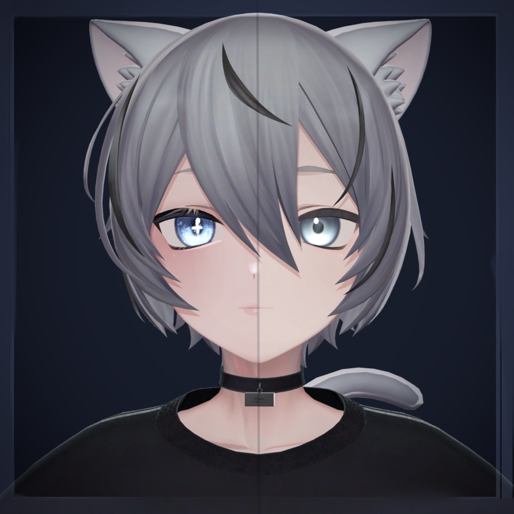 【Kuuta くうた】Dreamy Icy Eyes texture【発光マスク付】#しるべりゅぬ