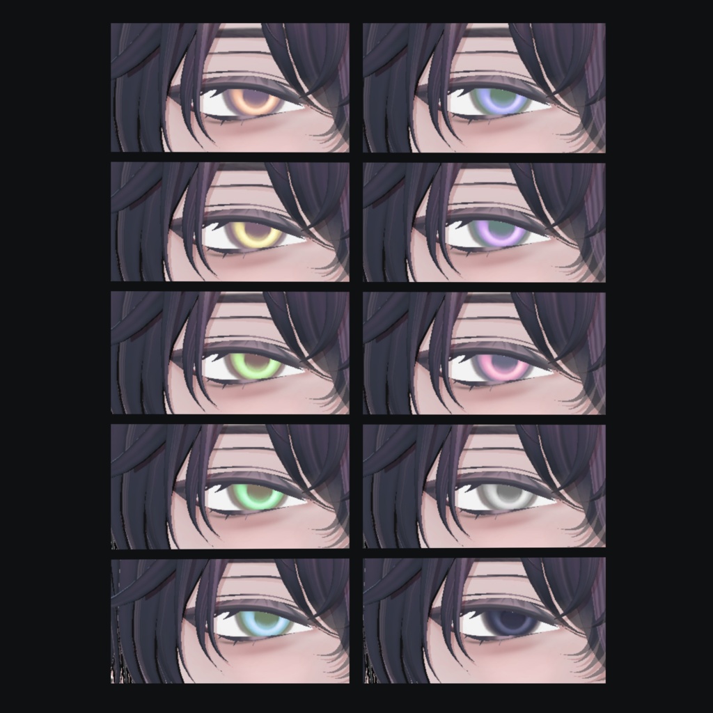 【Aden/Yomura/Suzuya】Milky Naturally Eyes #しるべりゅぬ