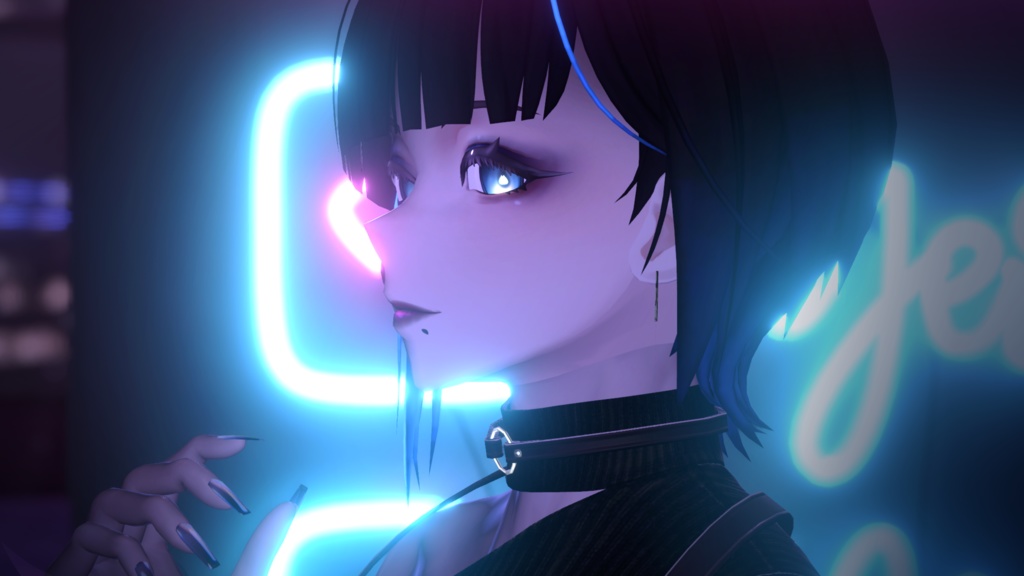 【アデノフォラ】Neko Eyes texture #しるべりゅぬ