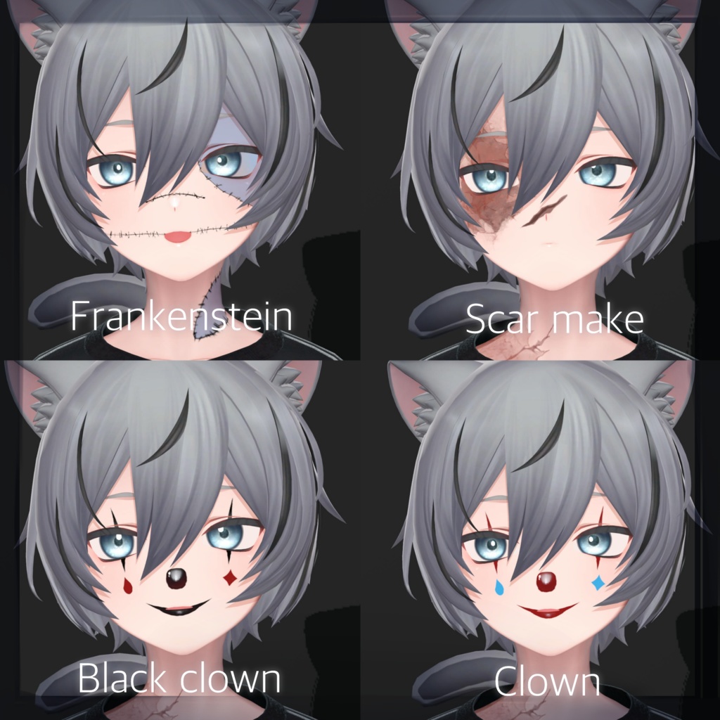 【Kuuta くうた】Phantom Makeup Tex #しるべりゅぬ