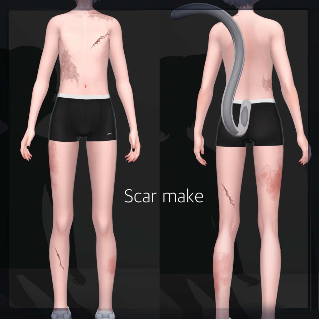 【Kuuta くうた】Phantom Makeup Tex #しるべりゅぬ