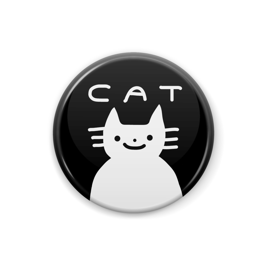 100日イラストバッジ（CAT）